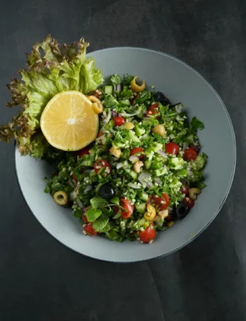 Mediterranean Lemon Orzo Salad