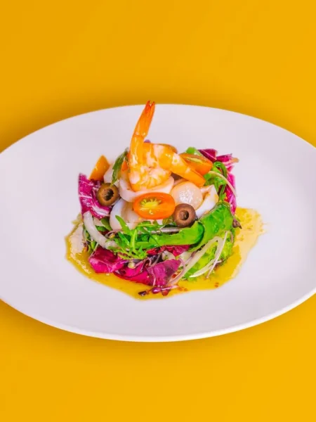 Mediterranean Shrimp Salad