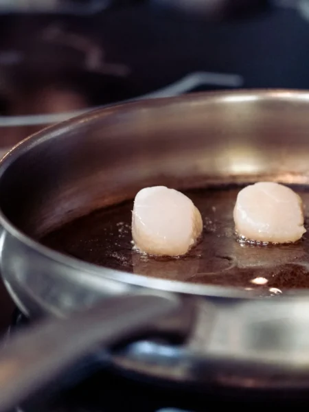 Miso Glazed Scallops