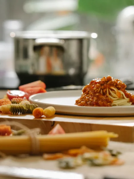 Mushroom And Lentil Bolognese