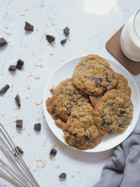 No Bake Chocolate Oatmeal Cookies
