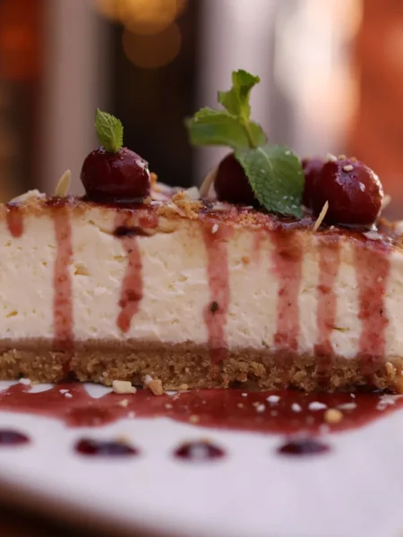 No Bake Classic Woolworth Cheesecake