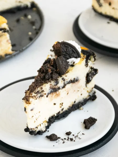No Bake Oreo Cheesecake