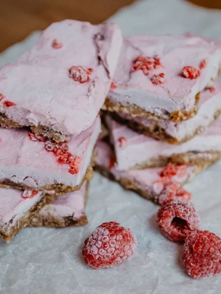 No Bake Raspberry Jello Lasagna