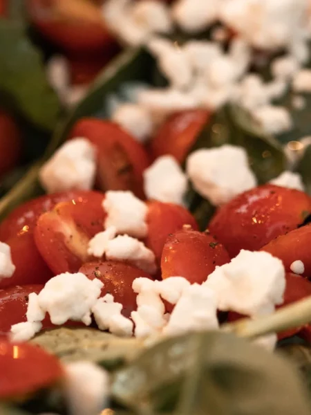 Orzo Salad With Spinach Feta And Lemon