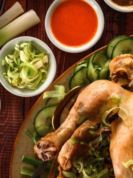 Pan Roasted Chicken With Leeks