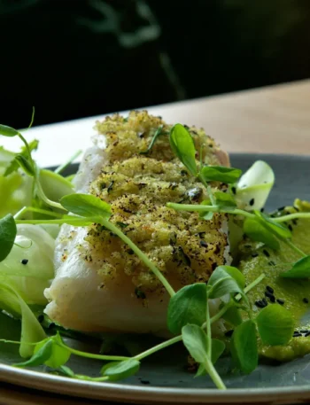 Panko Crusted Cod