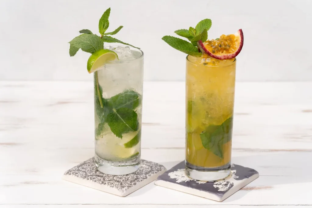 Passionfruit Mimosa Mocktail