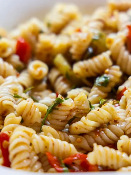 Pasta Salad With Roasted Vegetables