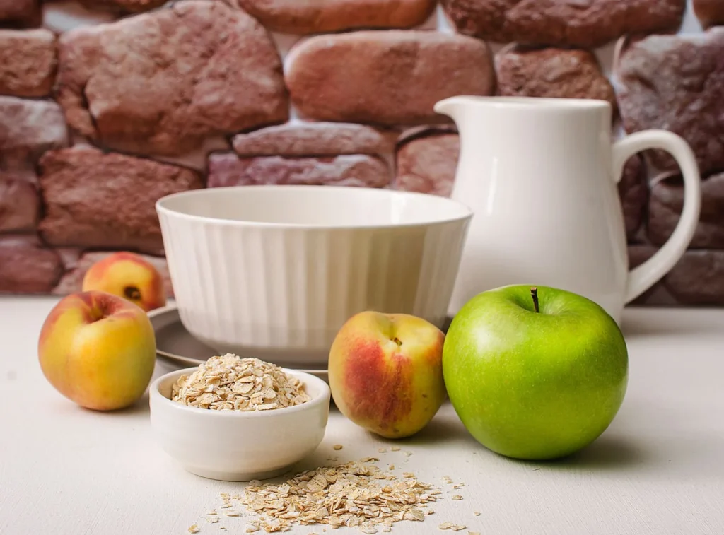Peach Oatmeal Smoothie