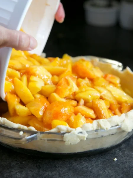 Peach Pie With Canned Peaches