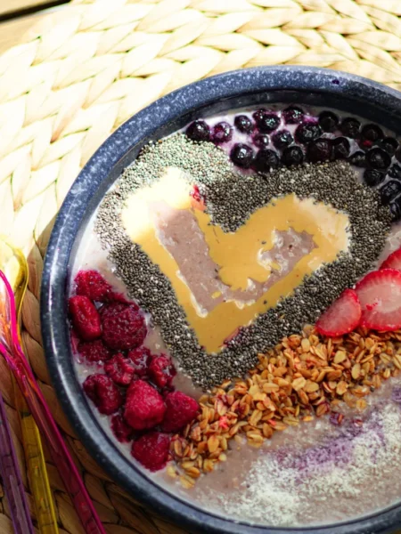 Peanut Butter Banana Smoothie Bowl