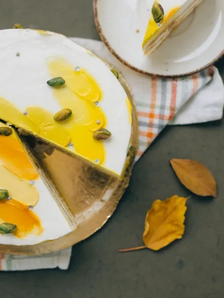 Pistachio Ricotta Cake