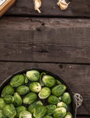 Pork Chops Sheet Pan Dinner With Apples And Brussels Sprouts