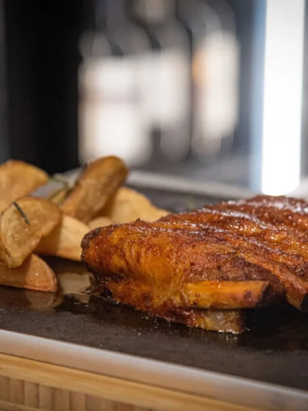 Pork Ribs With Garlic Rosemary