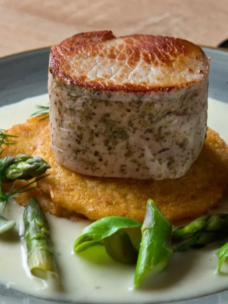 Pork With Apple Cream Sauce