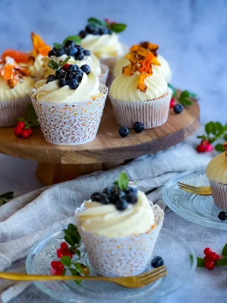 Pumpkin Muffins With Cream Cheese