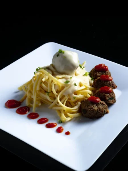 Quick Meatballs And Pasta