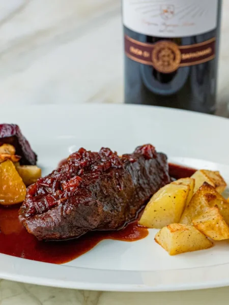Red Wine Steak Sauce Recipe