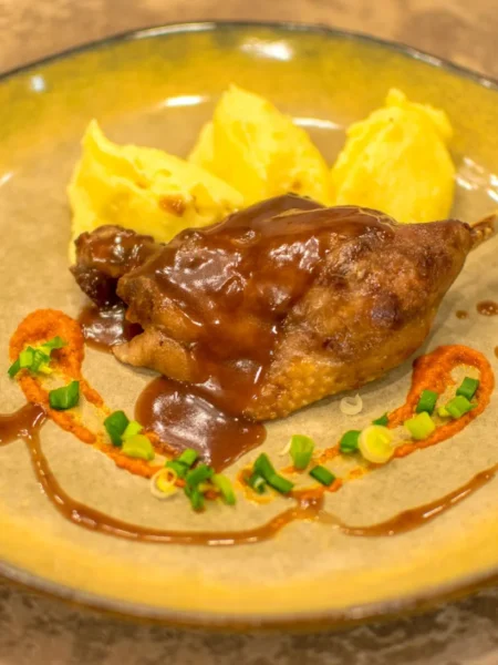 Roasted Duck Legs Potatoes