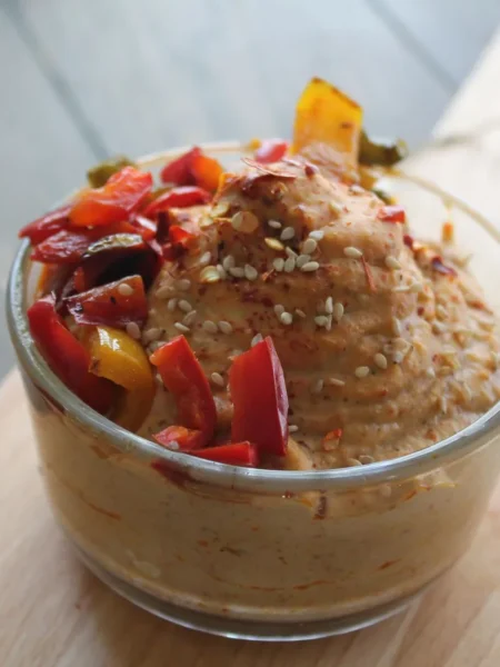 Roasted Red Pepper Hummus