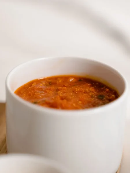 Roasted Tomato And Garlic Soup