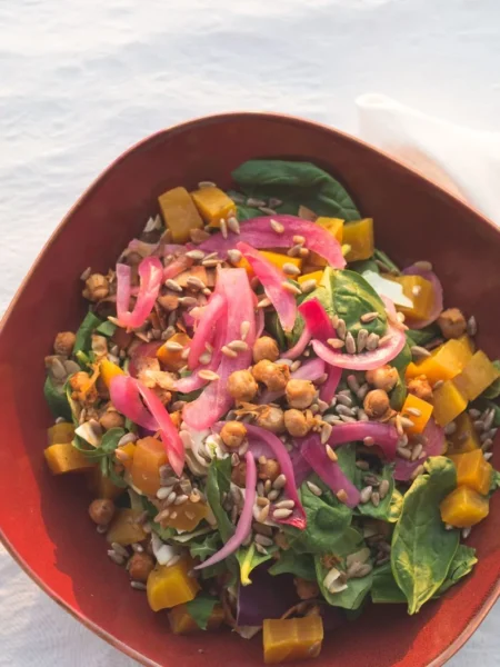 Roasted Vegetables With Chickpeas