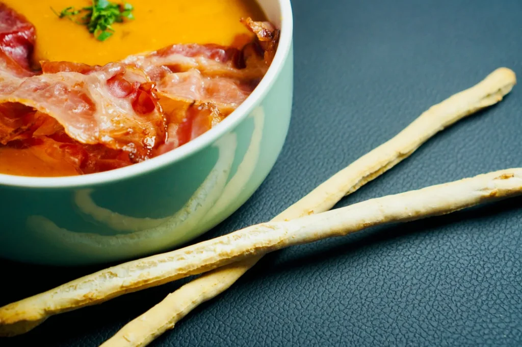 Rosemary Bacon White Bean Dip Parmesan Breadsticks