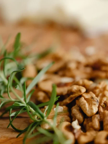 Rosemary Roasted Walnuts