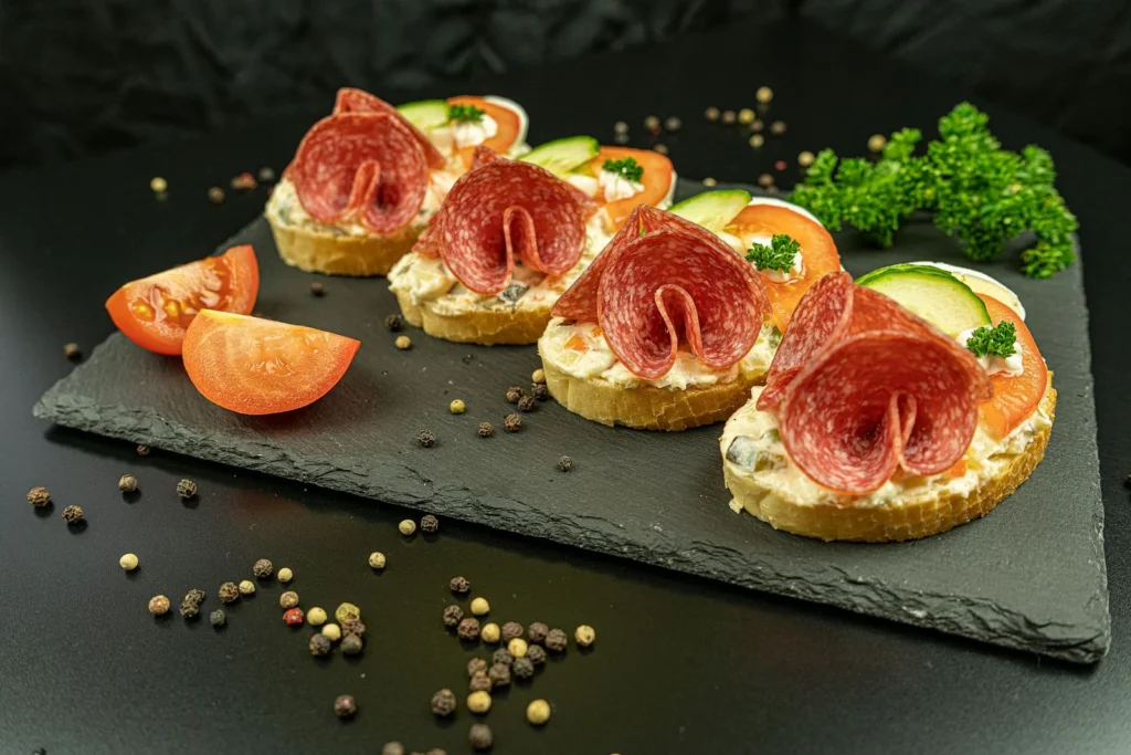 Salami Cream Cheese Roll Ups