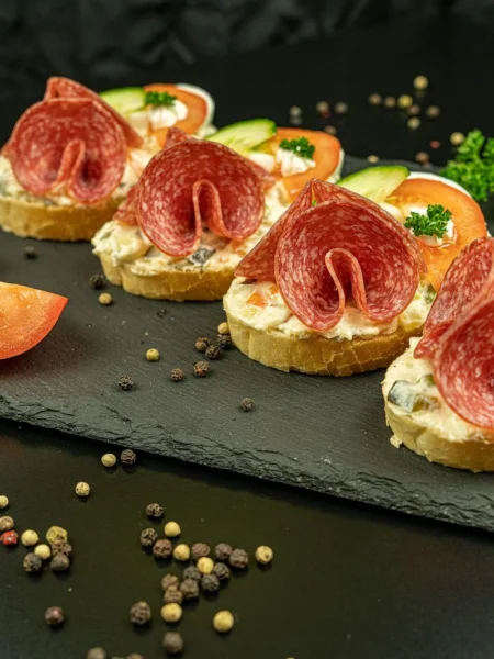 Salami Cream Cheese Roll Ups