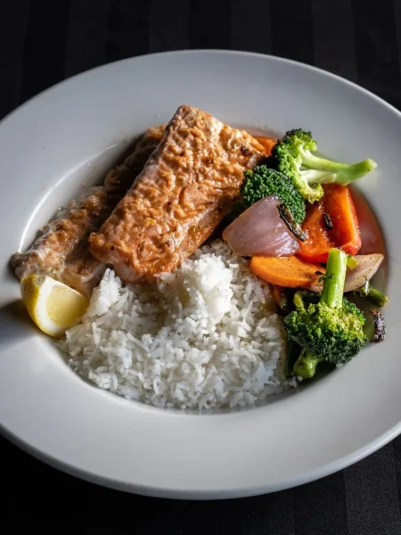 Salmon Stir Fry