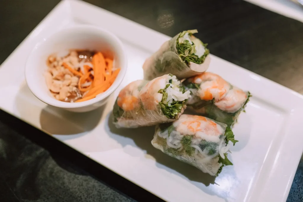 Shrimp Salad Summer Roll