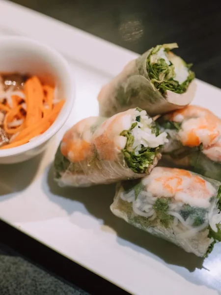 Shrimp Salad Summer Roll