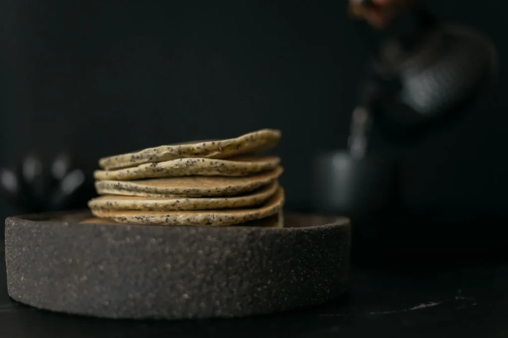 Silver Dollar Oatmeal Pancakes