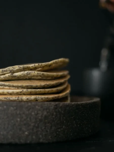 Silver Dollar Oatmeal Pancakes