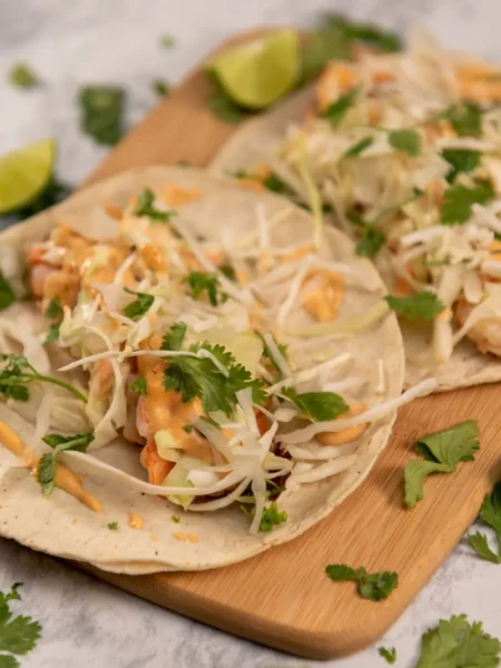 Skillet Shrimp With Lime Cilantro