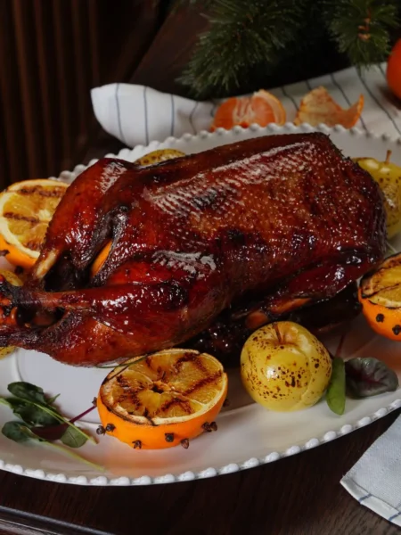 Slow Cooked Whole Duck