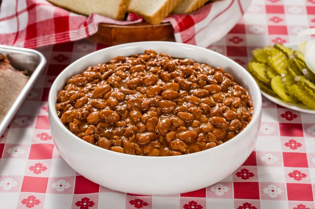 slow cooker baked beans recipe for bbq
