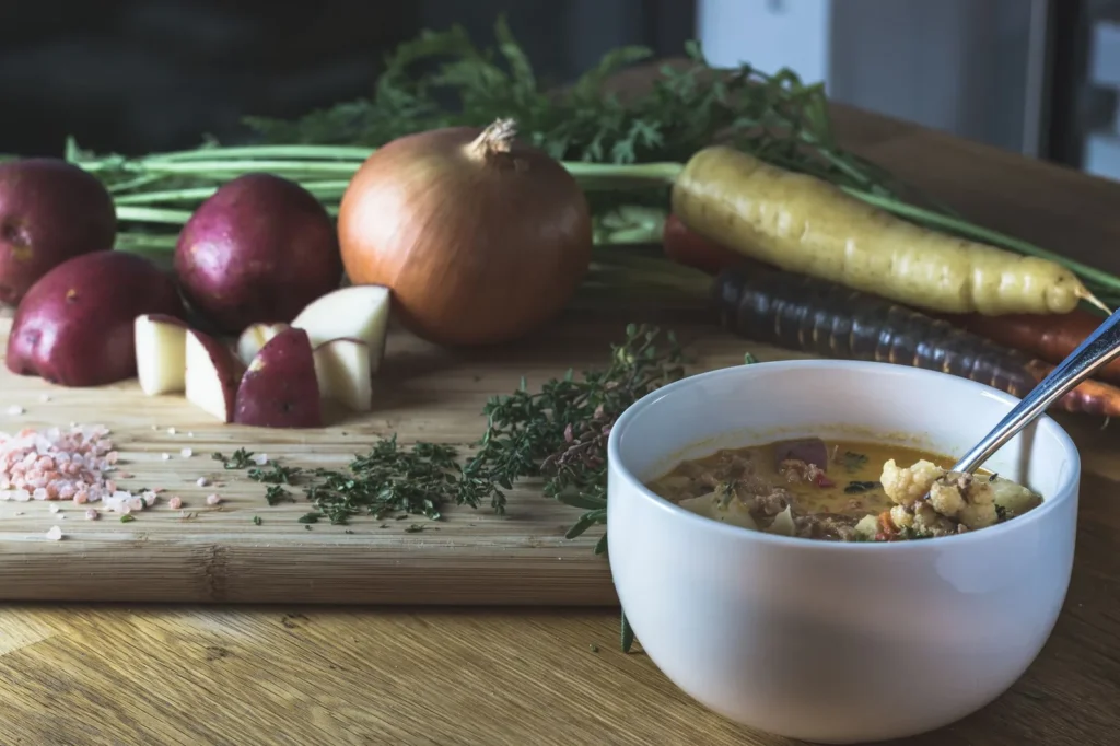 Slow Cooker Ham And Potato Soup