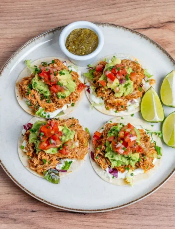 slow cooker pulled chicken recipe for tacos