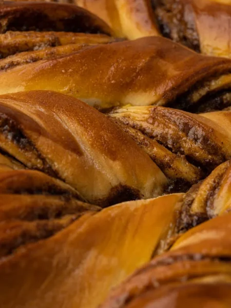 Soft And Buttery Prune Starbread