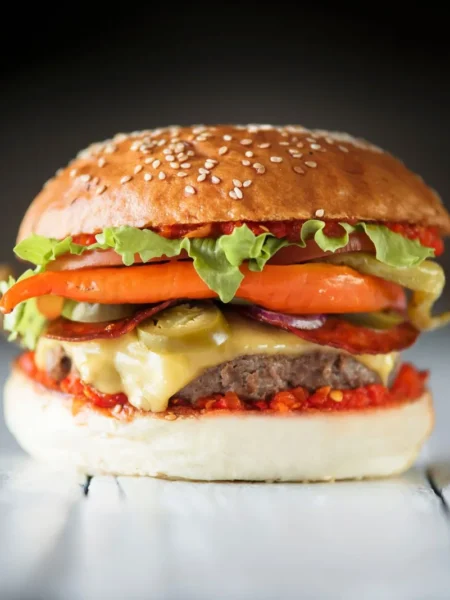 Spicy Beef Burger