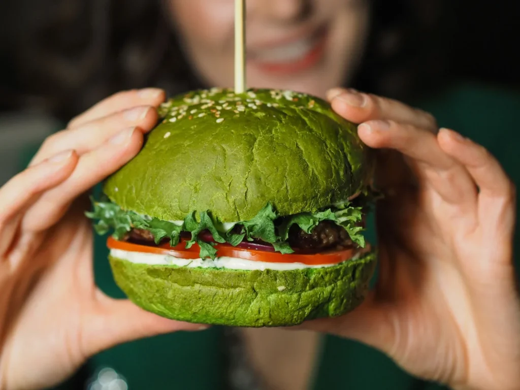 Spinach Taco Burgers