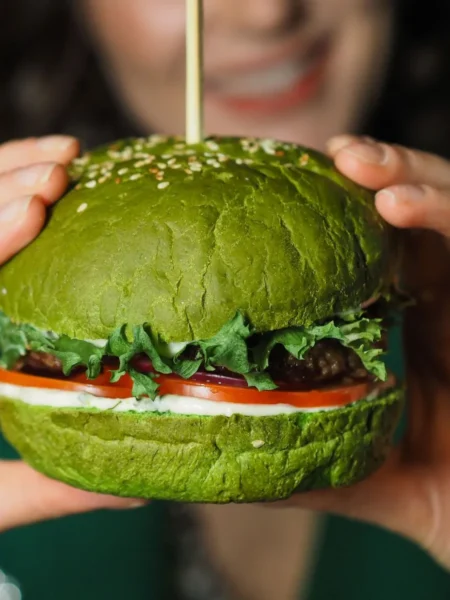 Spinach Taco Burgers