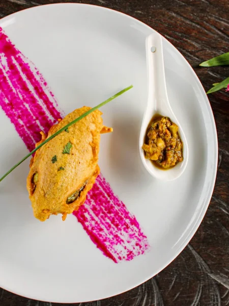 Squash Flower Fritters