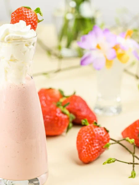 Strawberries And Cream Smoothie