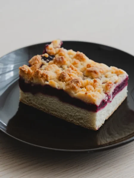 Strawberry And Rose Streusel