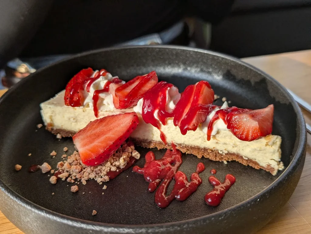 Strawberry Crunch Cake