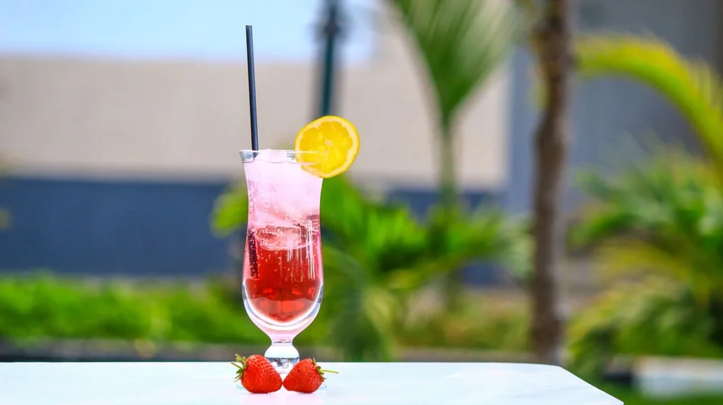 Strawberry Lemon Elderflower Smash